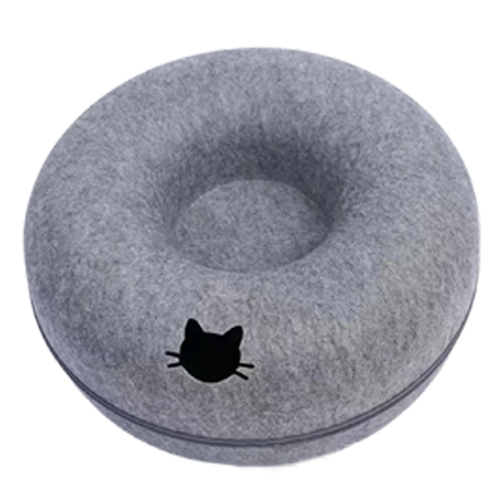 The Busy Cat Kit — Felt Tunnel Nest
