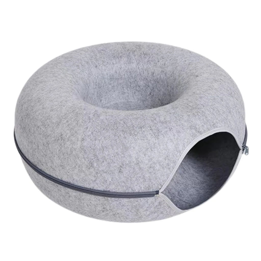 The Busy Cat Kit — Felt Tunnel Nest