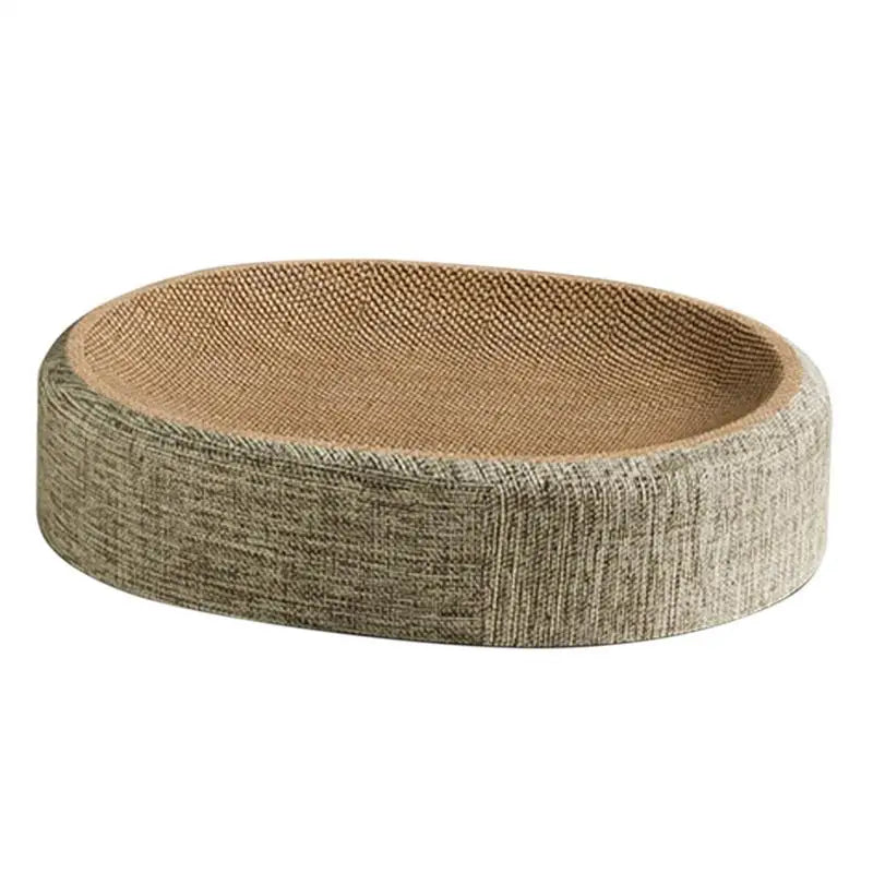 Oval Sisal Scratch Pad