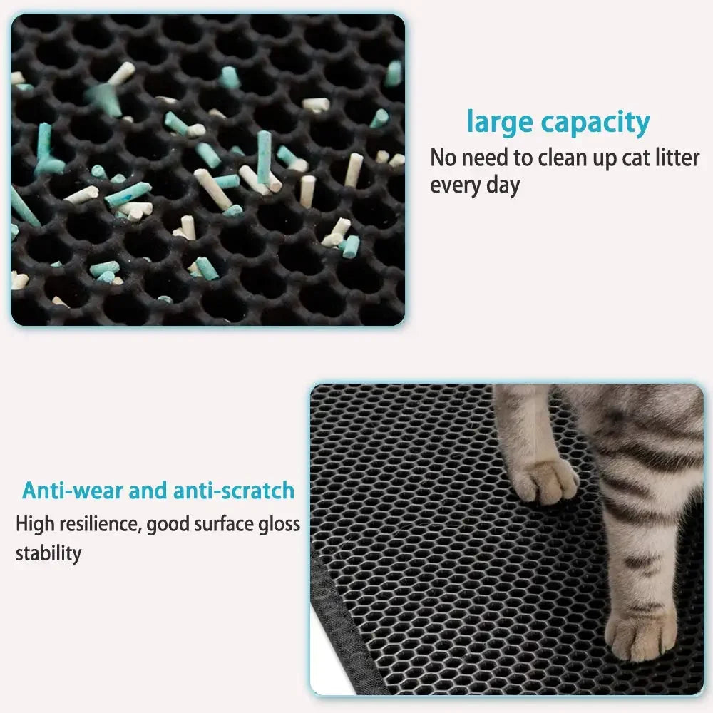 The Catch Zone — Double-Layer Litter Trapping Mat