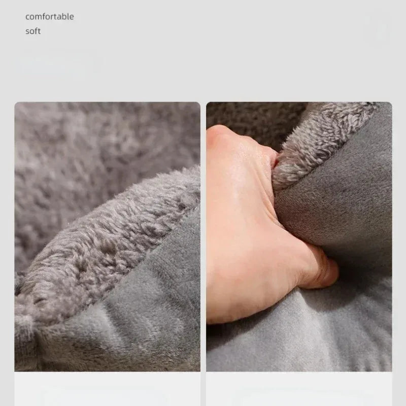 Plush Cat Cushion Bed