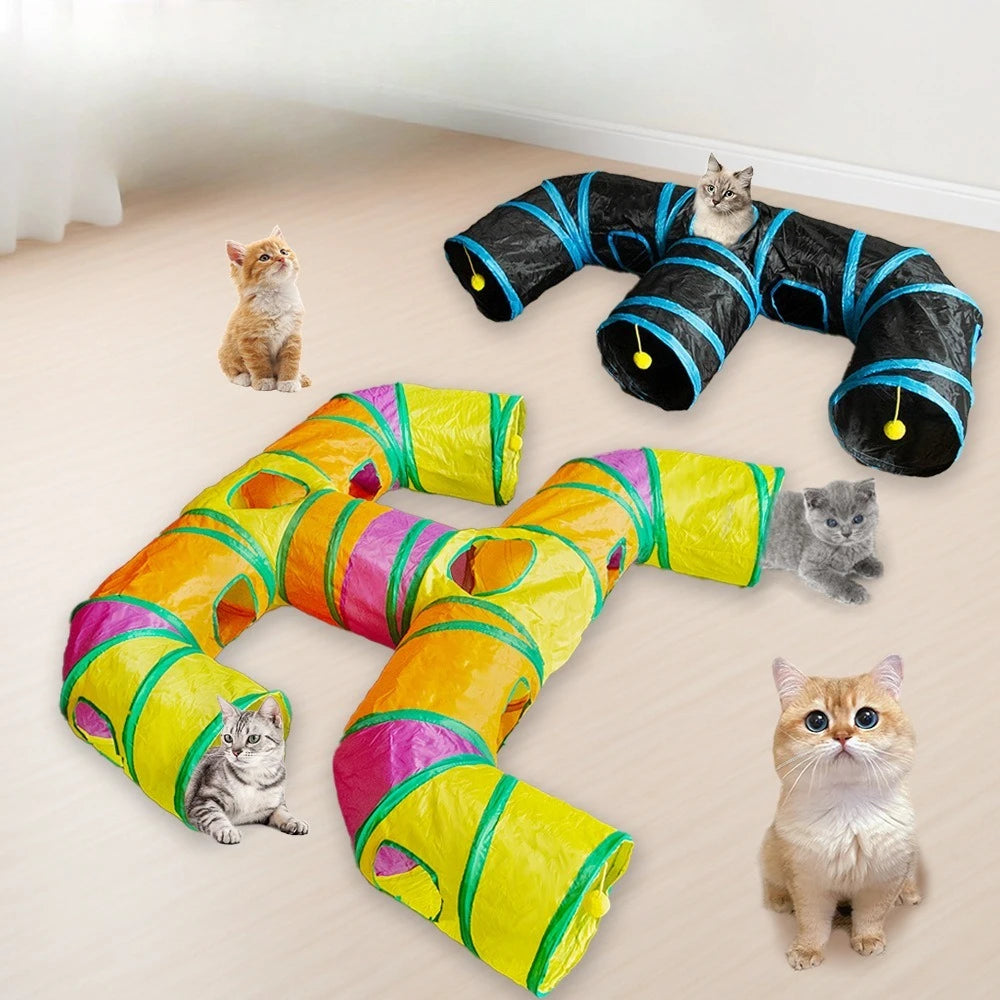 The Warren — Modular Cat Tunnel Playground
