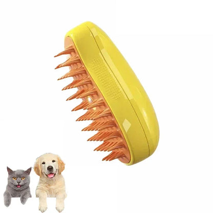 The Steam Groomer — Electric Spray Massage Brush