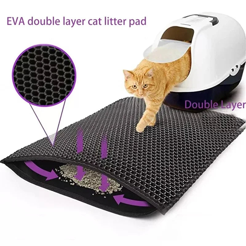 The Catch Zone — Double-Layer Litter Trapping Mat