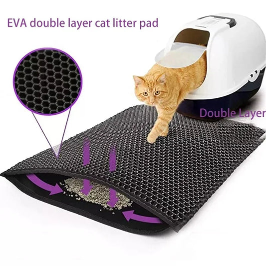 The Catch Zone — Double-Layer Litter Trapping Mat