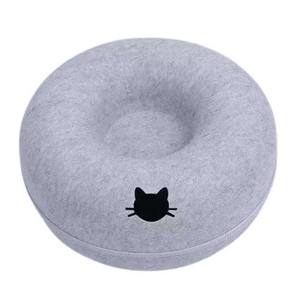 The Busy Cat Kit — Felt Tunnel Nest