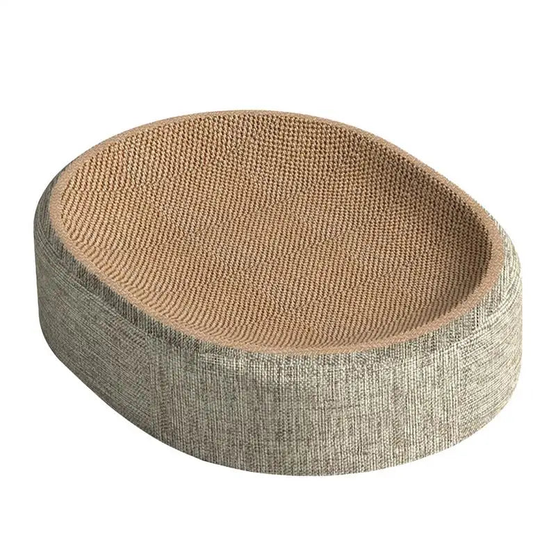 Oval Sisal Scratch Pad