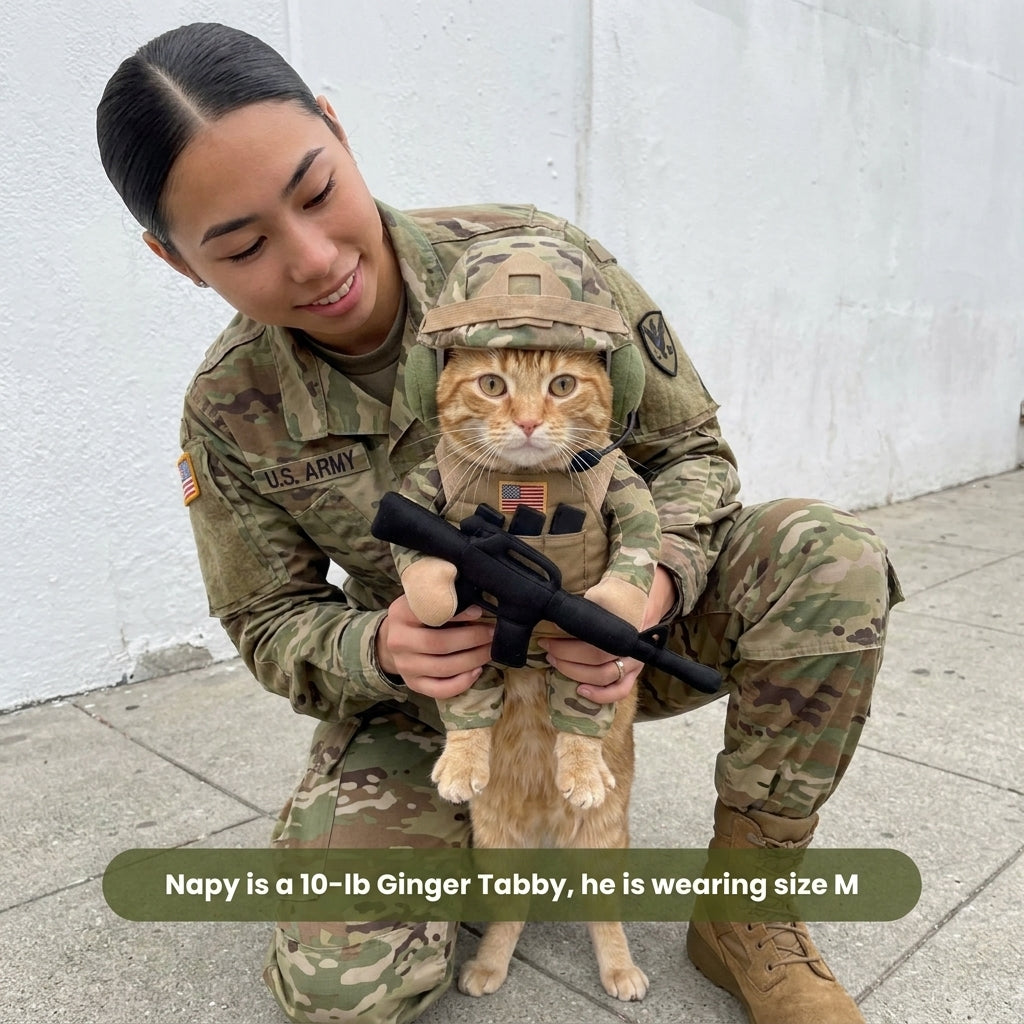 Tactical Cat Soldier Outfit