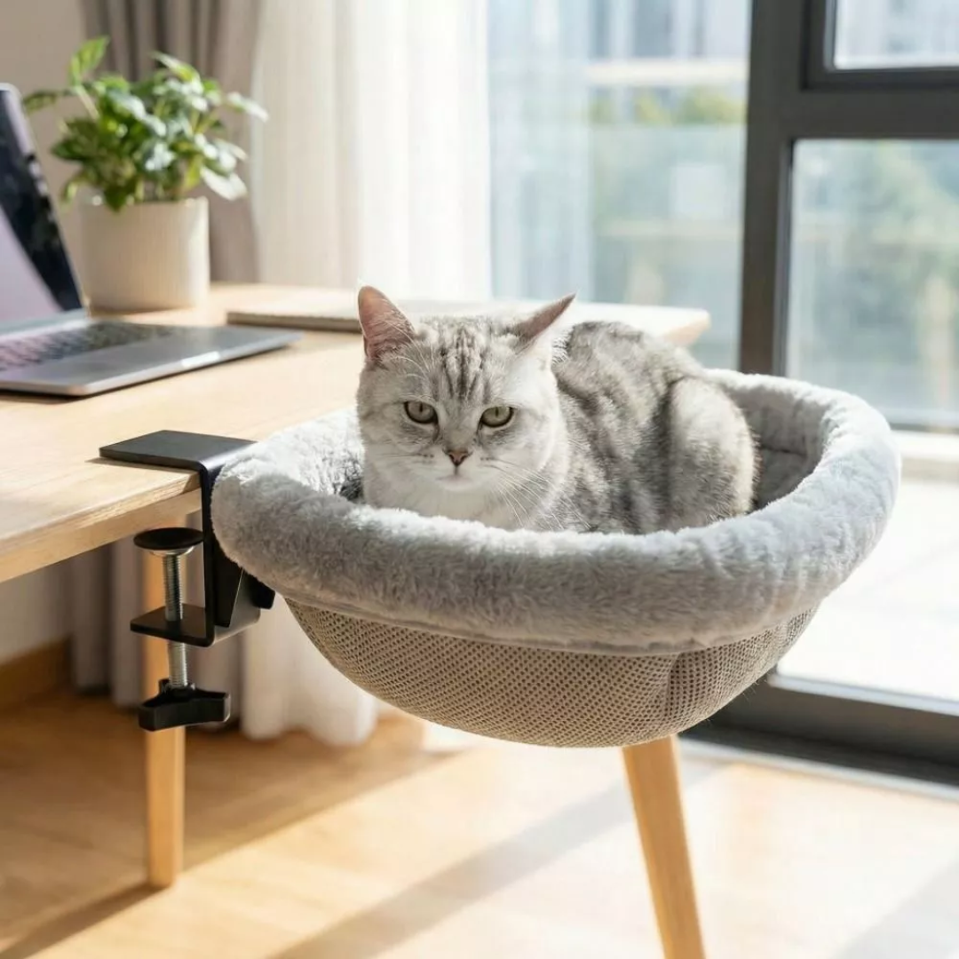 The DeskNest — Your Cat’s New Favorite Spot