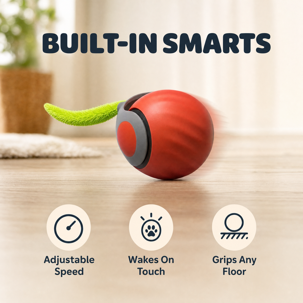 The Dash — Smart Rolling Cat Ball