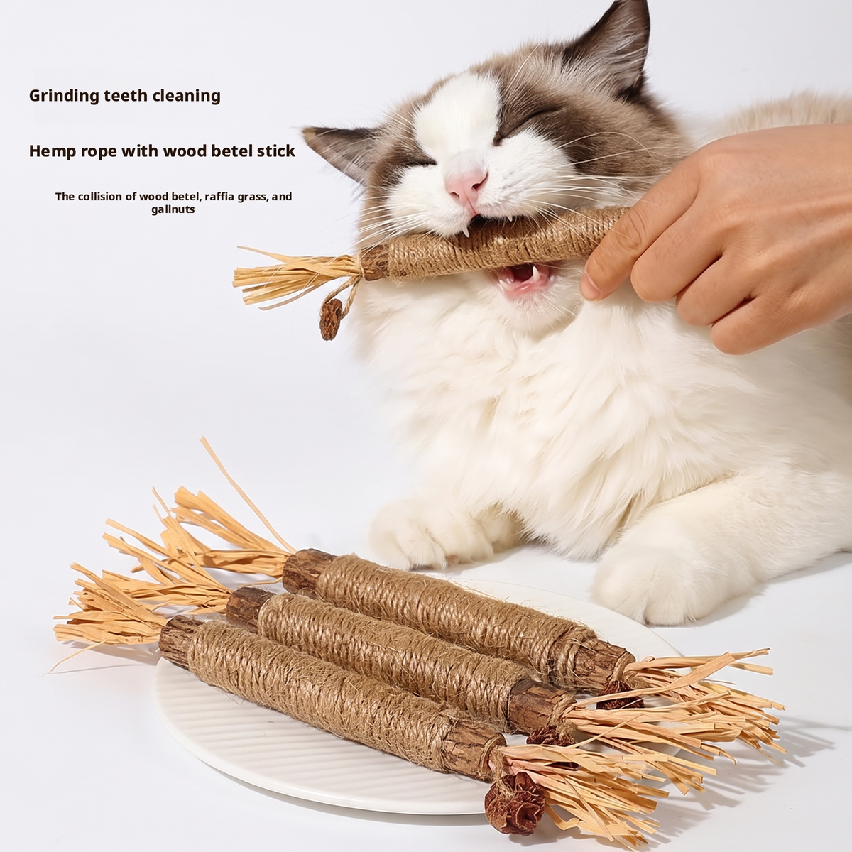 The Chew Stick — Raffia Grass Dental Toy