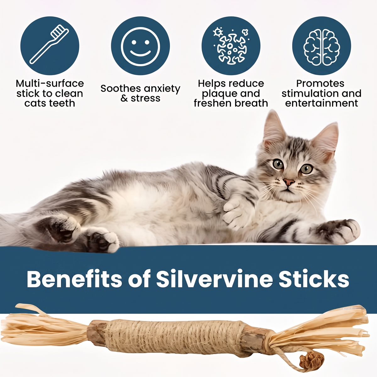 The Chew Stick — Raffia Grass Dental Toy