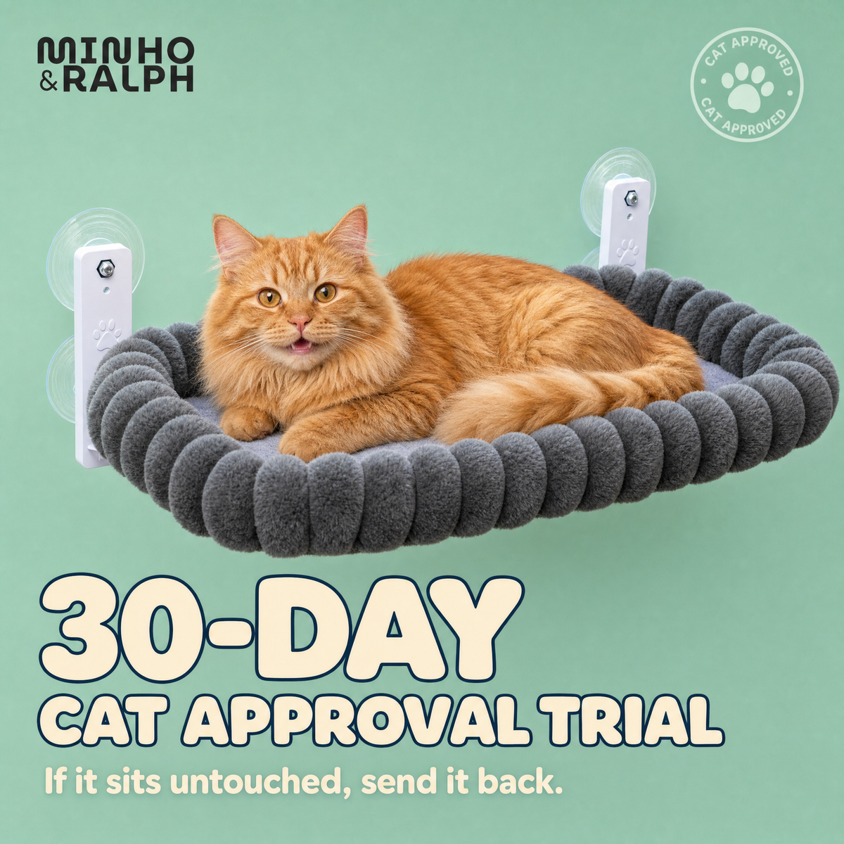 30-Day Cat Approval Trial — if it sits untouched, send it back