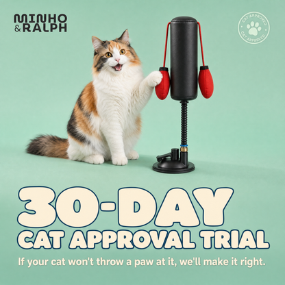 30-Day Cat Approval Trial — if your cat won't throw a paw at it, we'll make it right