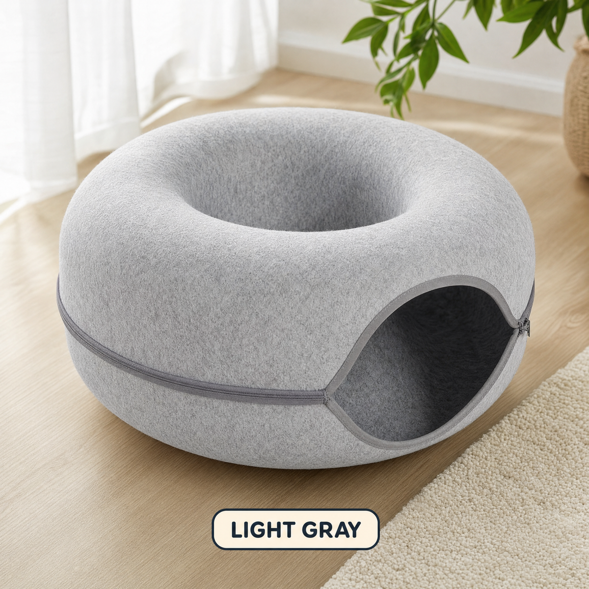 The Busy Cat Kit — Felt Tunnel Nest