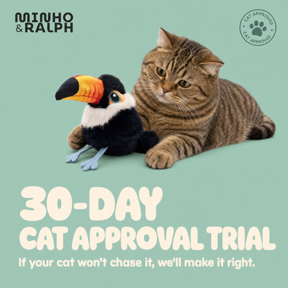 The Chirp — Flapping Plush Bird Cat Toy