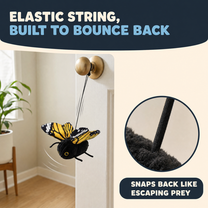 The Dangling Wing elastic string zoom detail