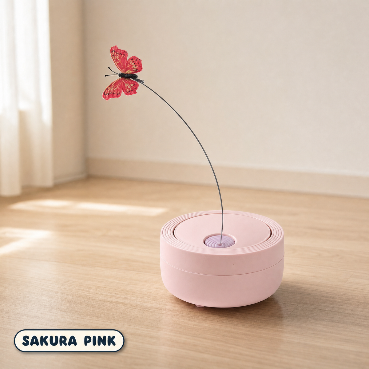 The Flutter in Sakura Pink