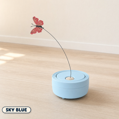 The Flutter in Sky Blue