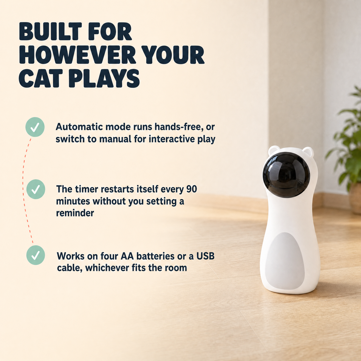 The Solo Hunt — Automatic Rotating Laser Toy