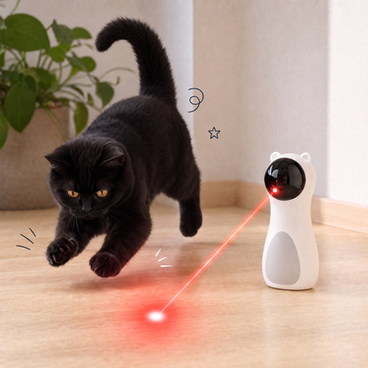 The Solo Hunt — Automatic Rotating Laser Toy