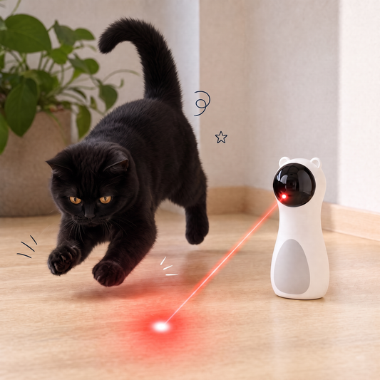 The Solo Hunt — Automatic Rotating Laser Toy