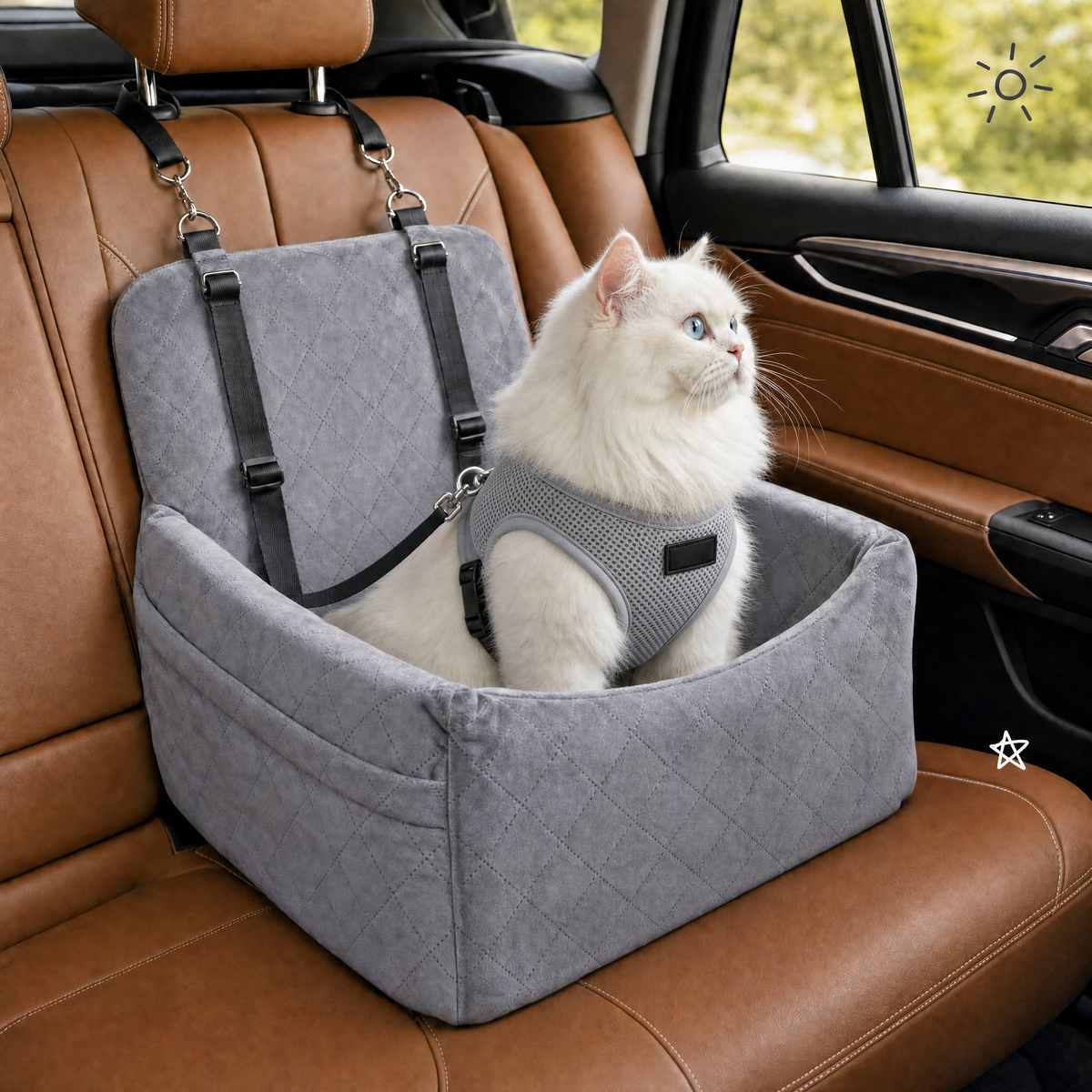 The Company Car: Washable Cat Car Seat