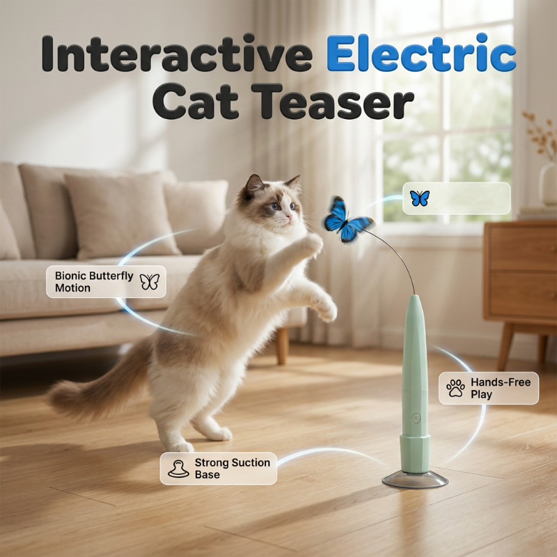 The Flutter — Electric Butterfly Cat Teaser