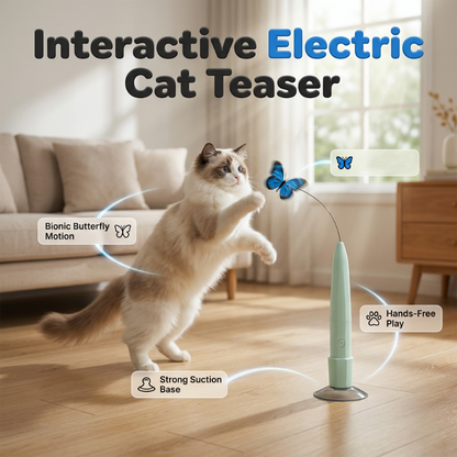 The Flutter — Electric Butterfly Cat Teaser