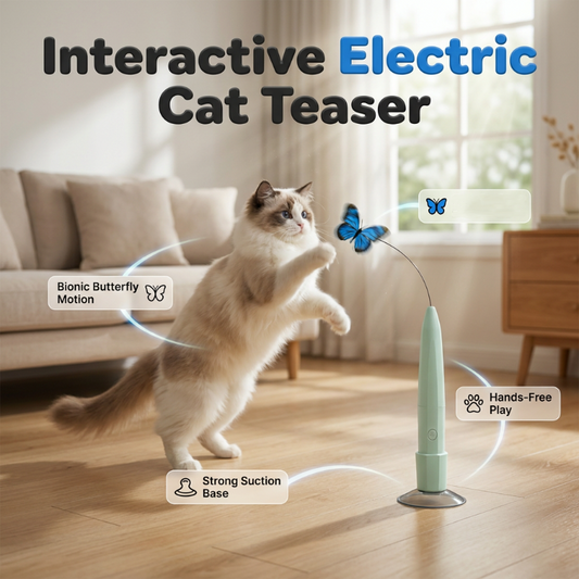 The Flutter — Electric Butterfly Cat Teaser