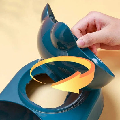 The Mealtime Station — 3-in-1 Cat Food & Water Feeder