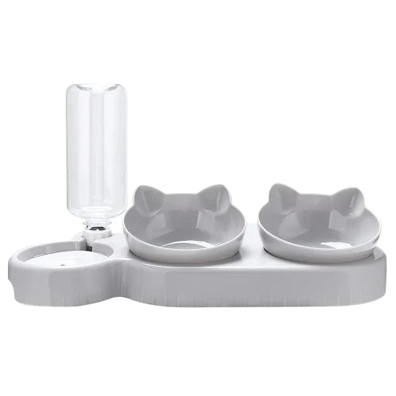 The Mealtime Station — 3-in-1 Cat Food & Water Feeder